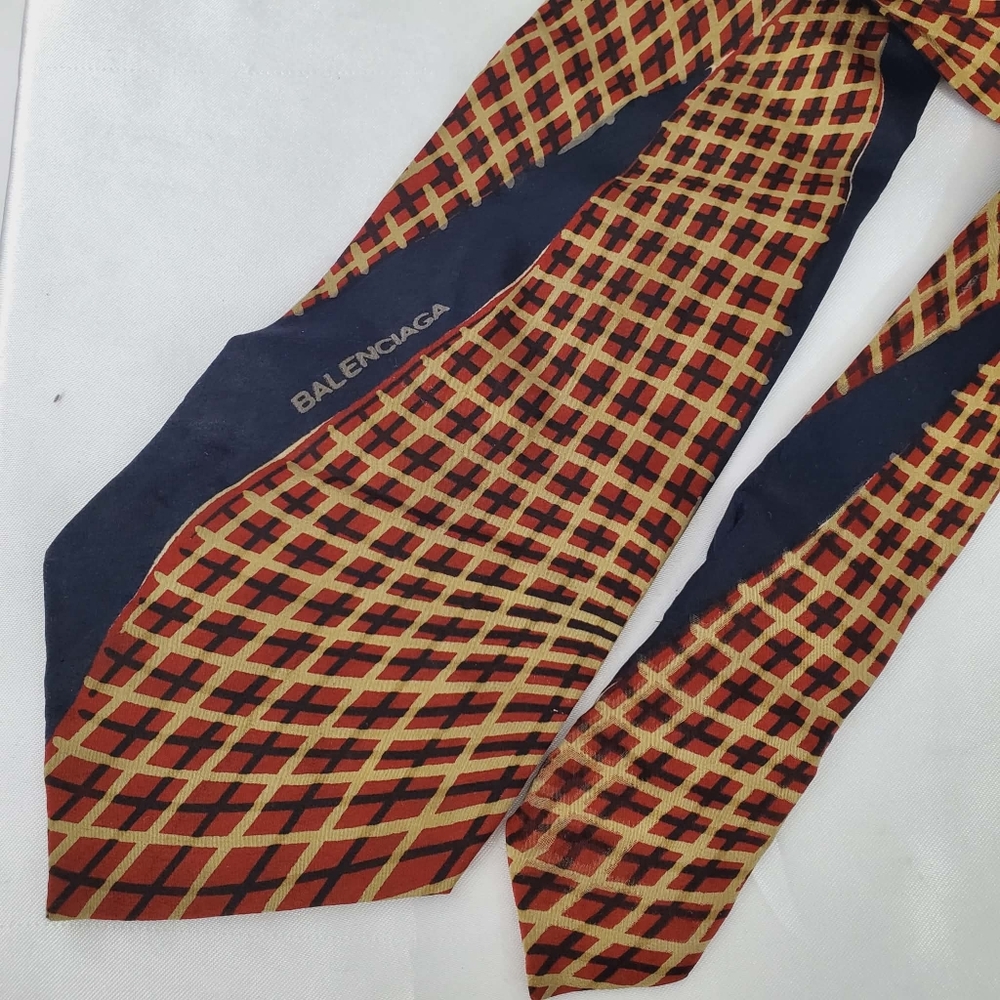Balenciaga Silk Tie Made In Italy